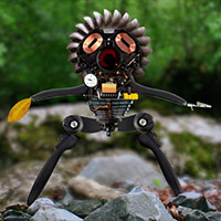 Animated creature #123